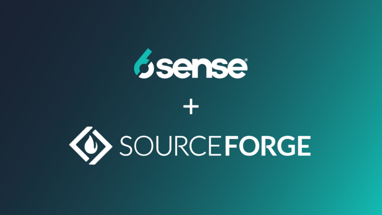 SourceForge integration for 6sense