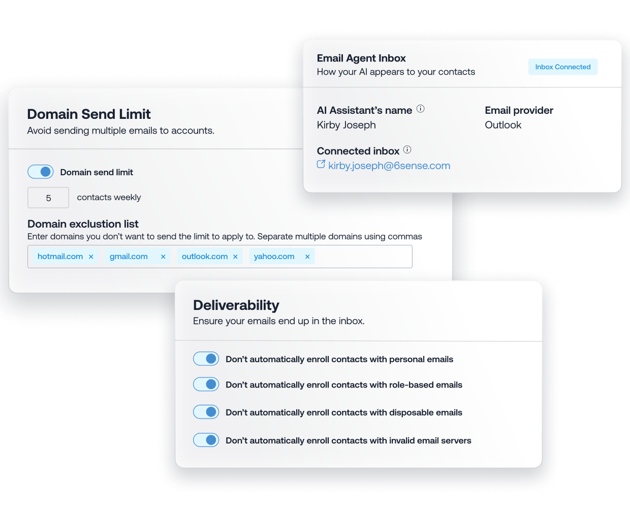 Email deliverability 