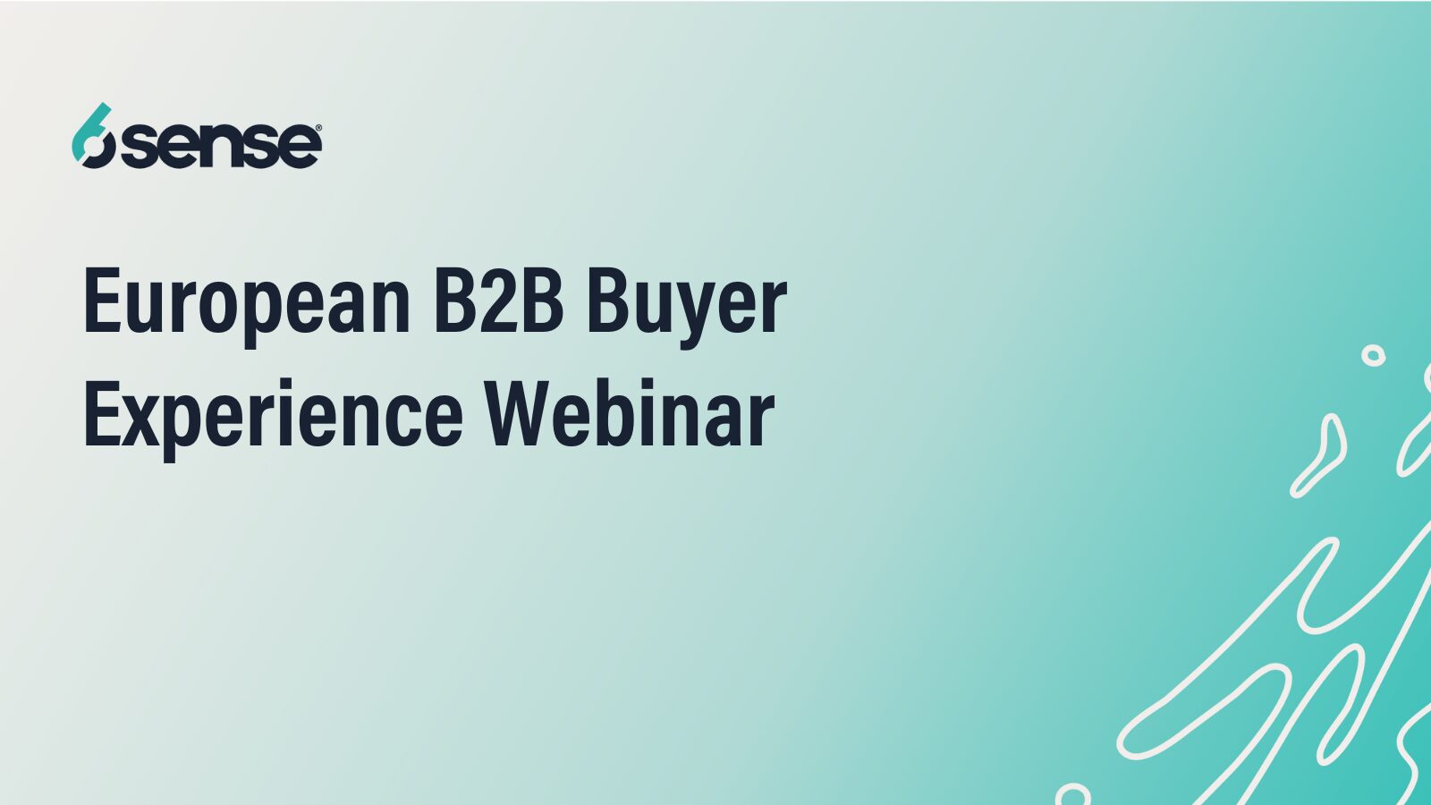 European B2B Buyer Experience Webinar