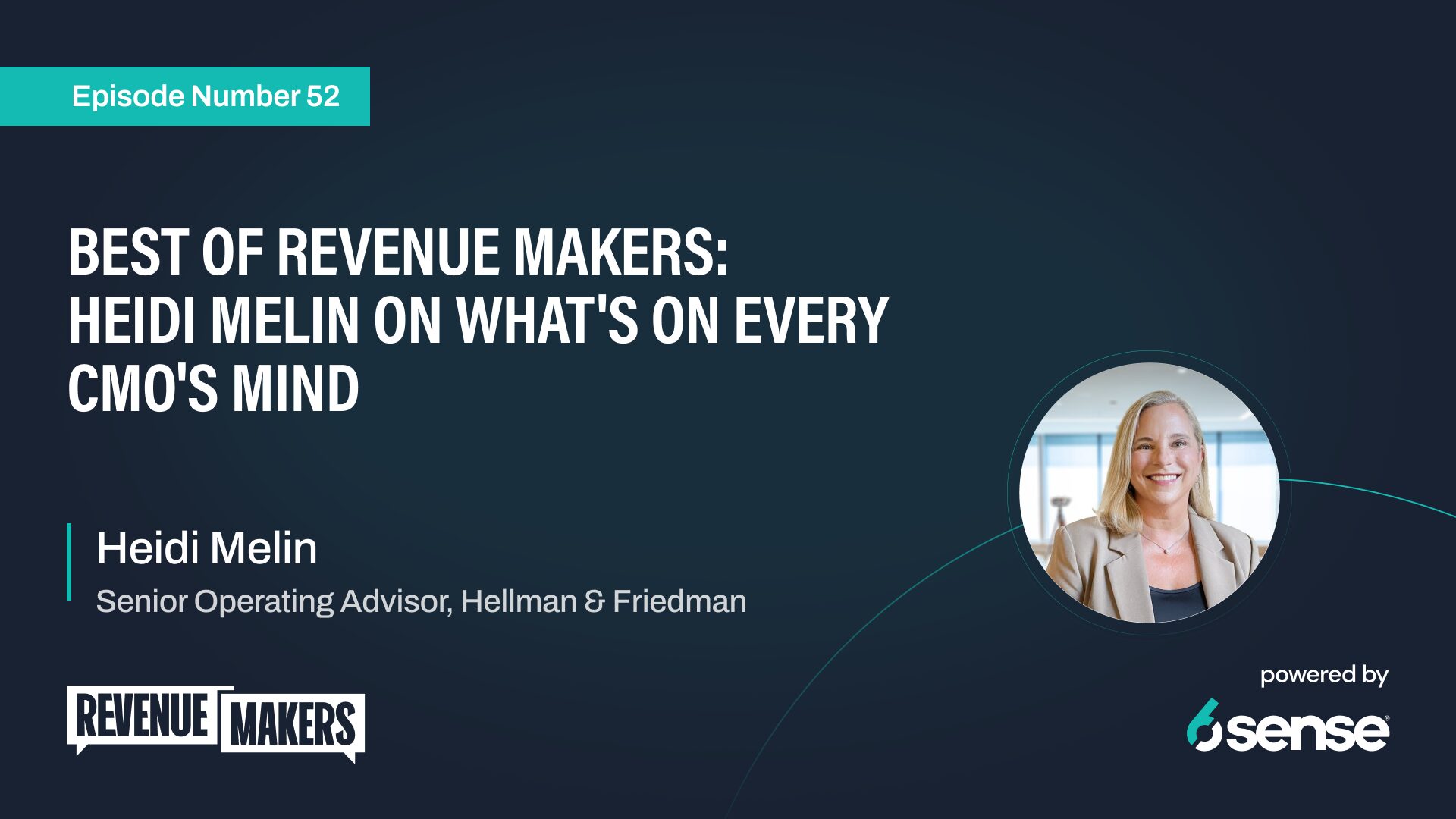 Best of Revenue Makers: Heidi Melin on What’s on Every CMO’s Mind