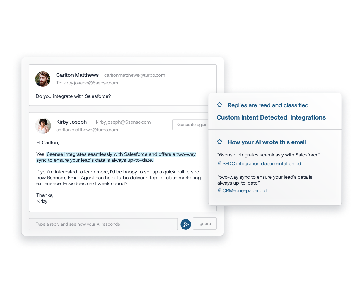 Reply automation 